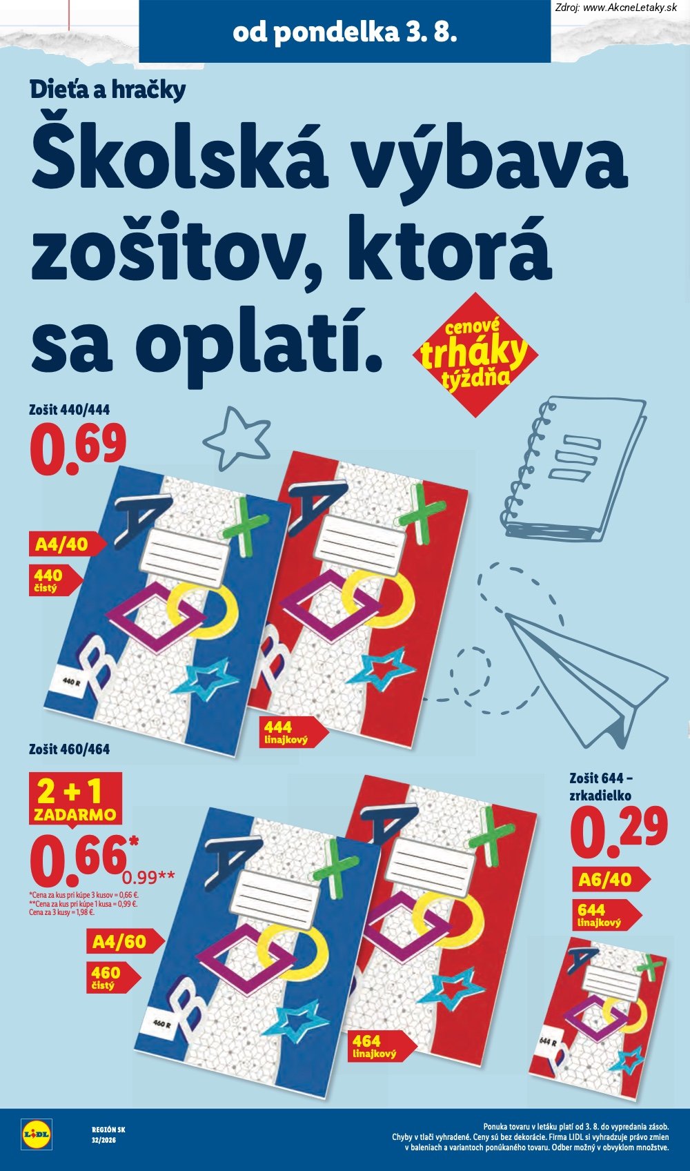 Leták Lidl (3. 8. - 9. 8. 2026) - strana 50 z 95