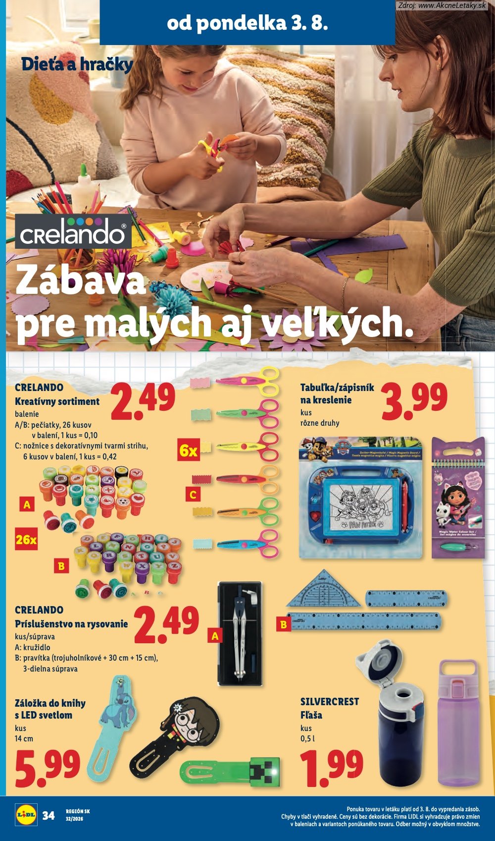 Leták Lidl (3. 8. - 9. 8. 2026) - strana 52 z 95