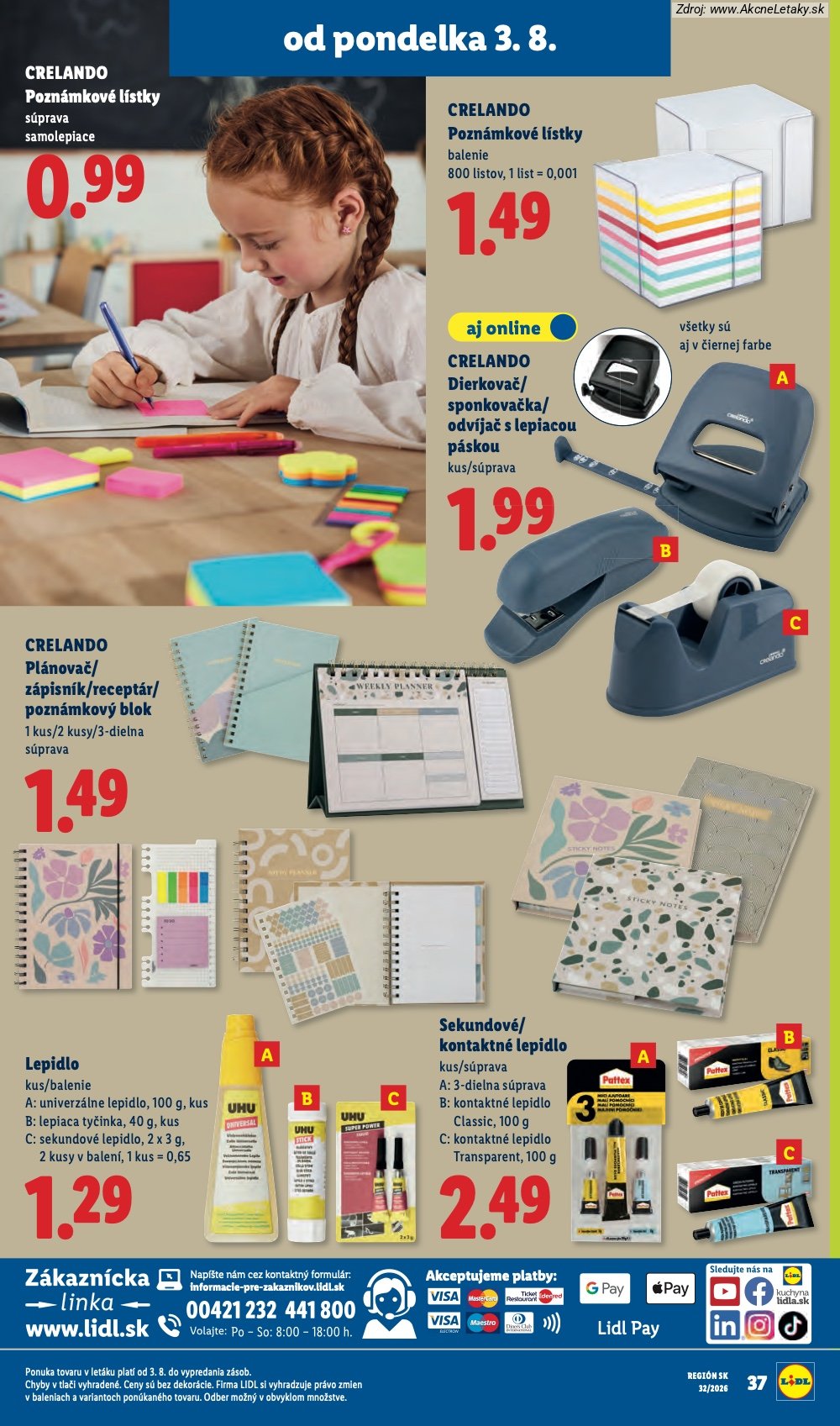 Leták Lidl (3. 8. - 9. 8. 2026) - strana 55 z 95