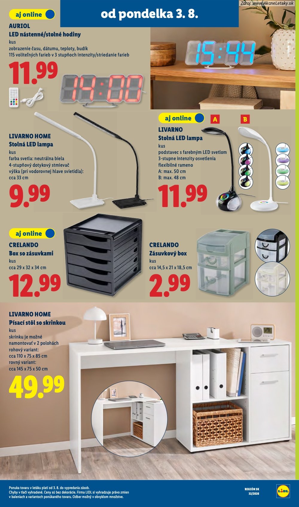 Leták Lidl (3. 8. - 9. 8. 2026) - strana 58 z 95