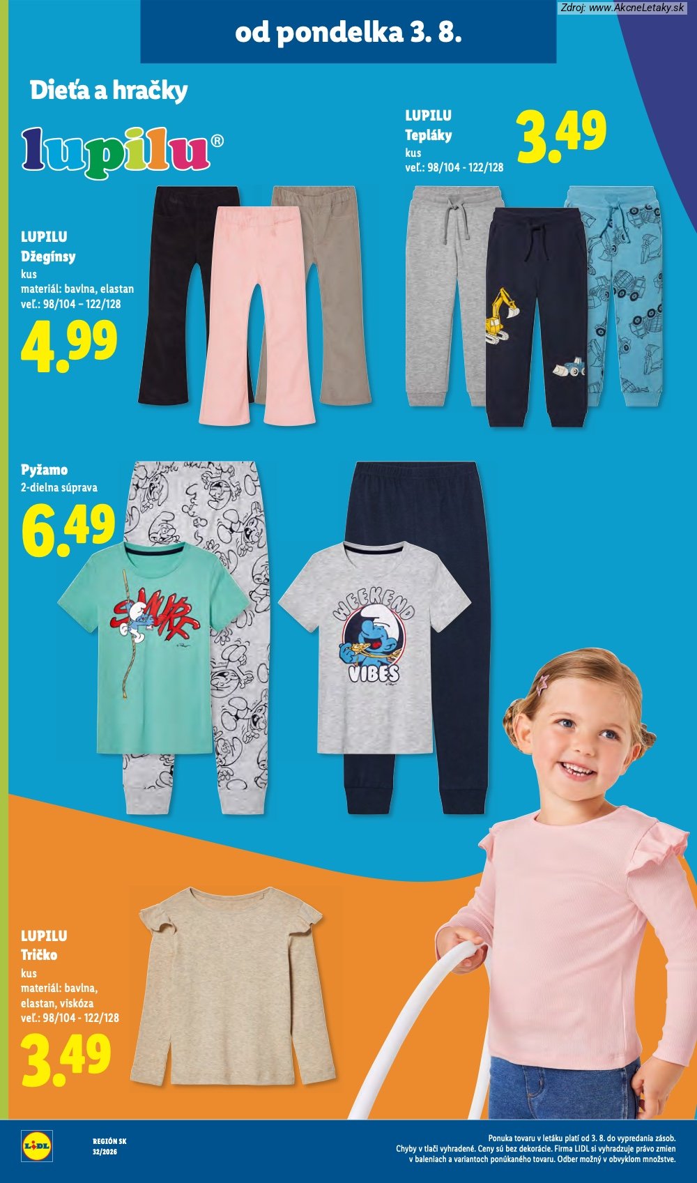 Leták Lidl (3. 8. - 9. 8. 2026) - strana 60 z 95