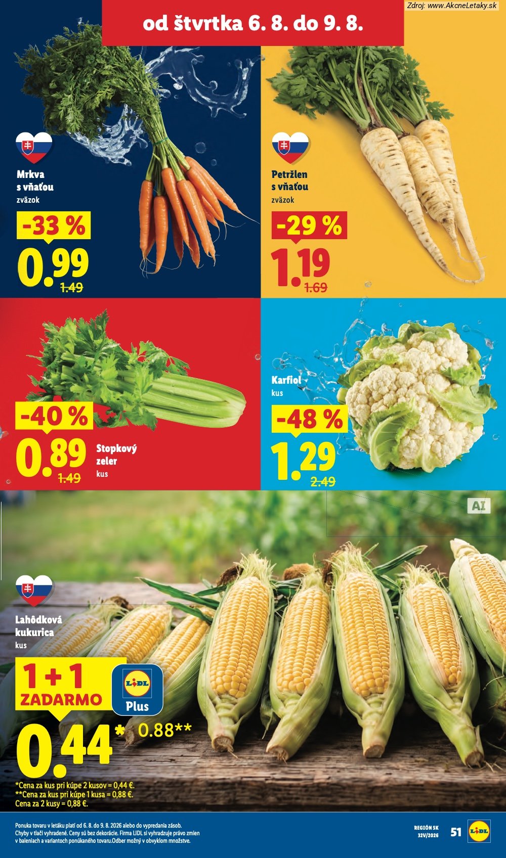 Leták Lidl (3. 8. - 9. 8. 2026) - strana 67 z 95