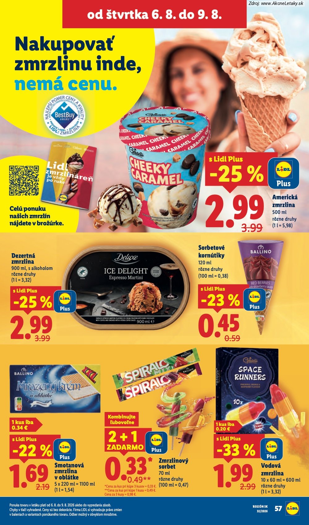 Leták Lidl (3. 8. - 9. 8. 2026) - strana 76 z 95
