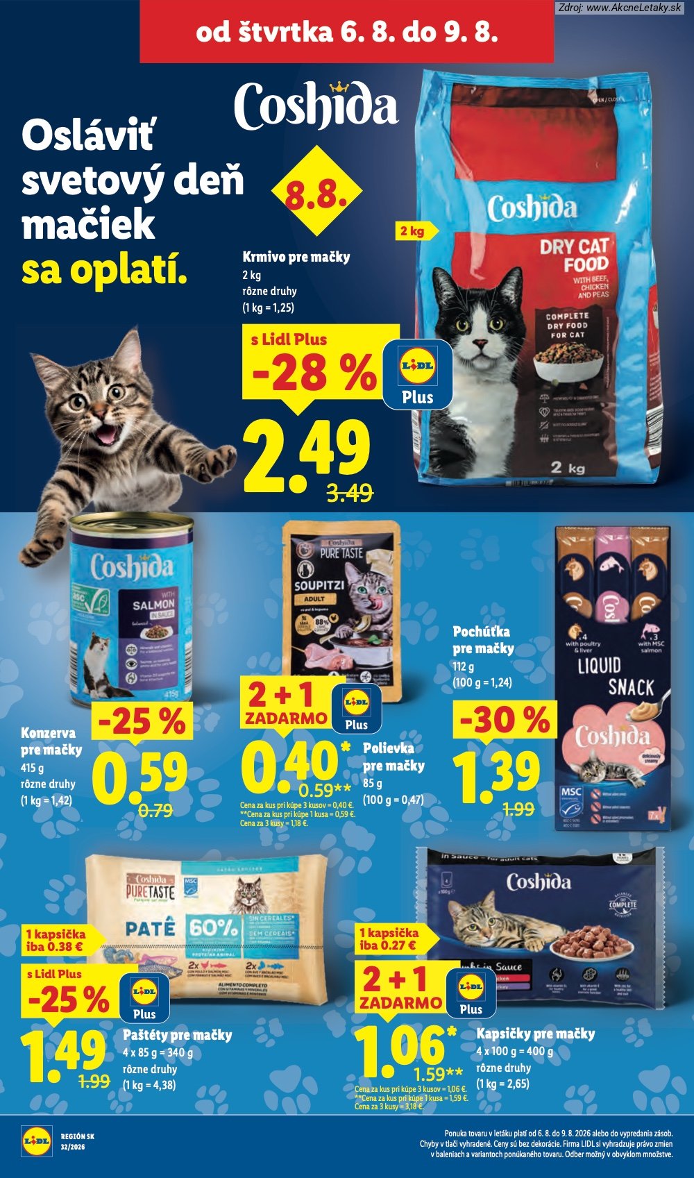 Leták Lidl (3. 8. - 9. 8. 2026) - strana 81 z 95