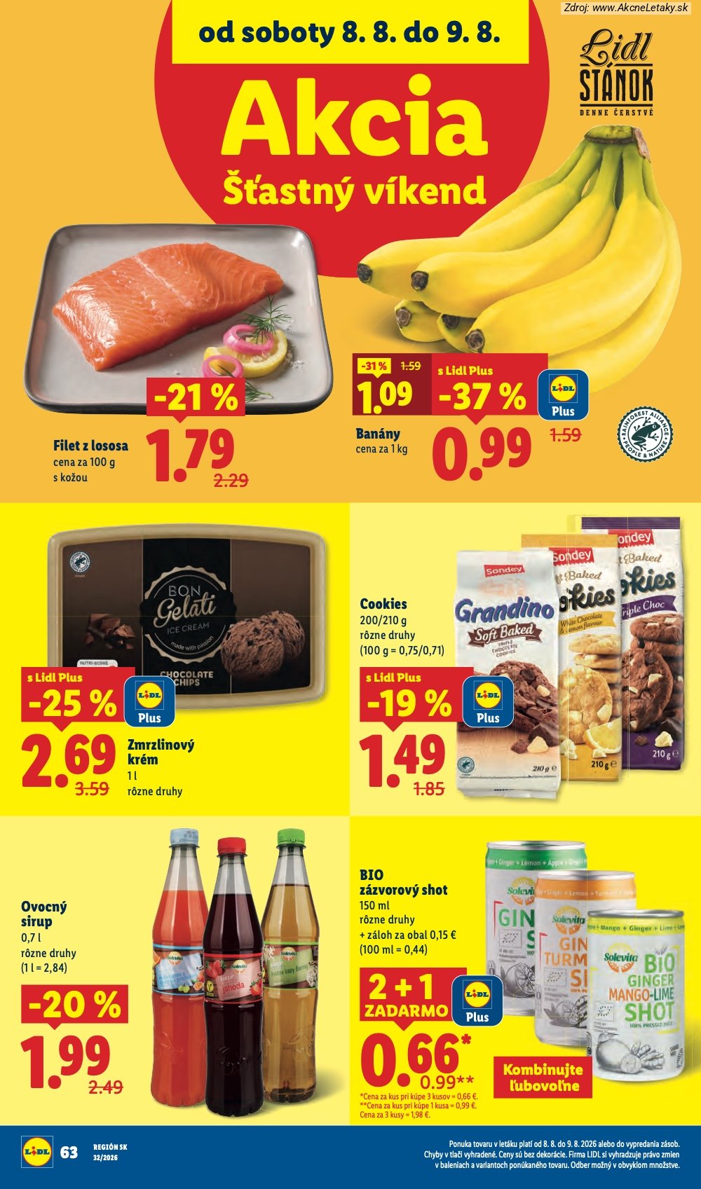Leták Lidl (3. 8. - 9. 8. 2026) - strana 82 z 95