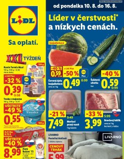 Leták Lidl
