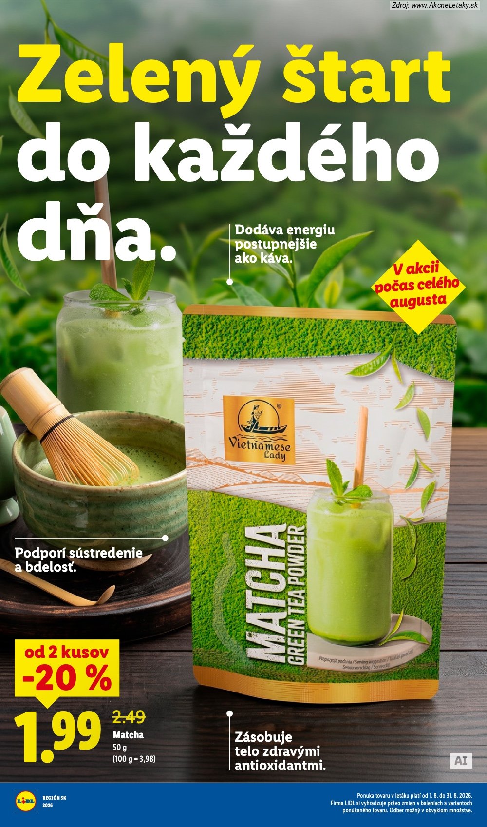 Leták Lidl (10. 8. - 16. 8. 2026) - strana 35 z 97