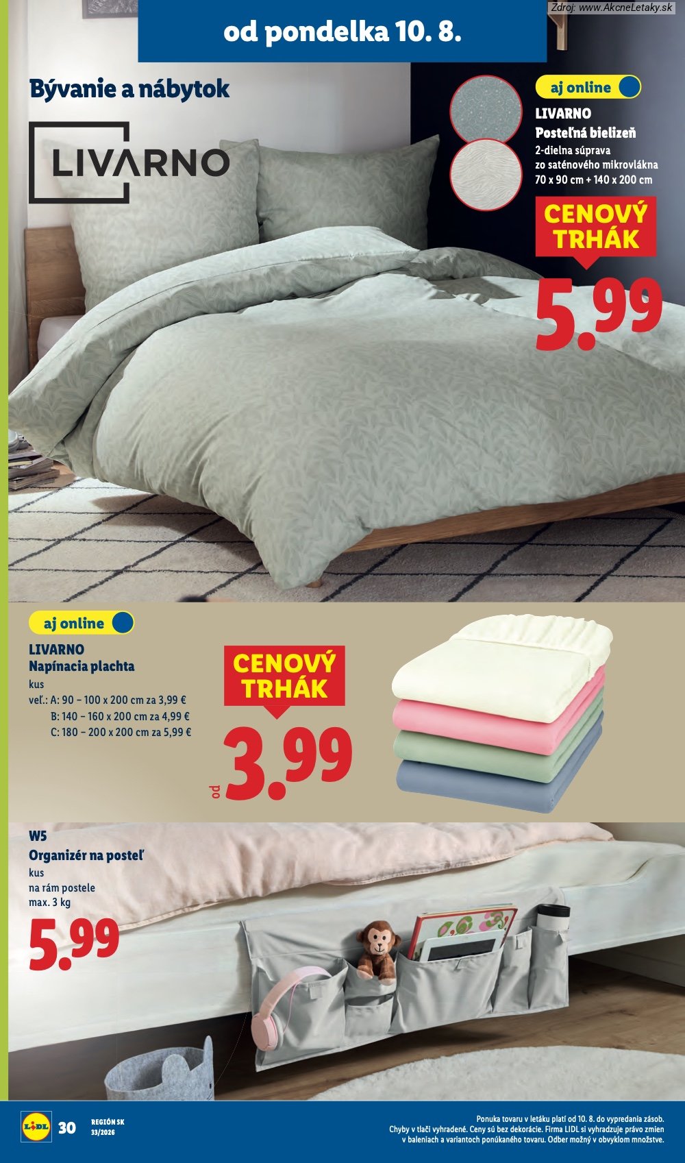Leták Lidl (10. 8. - 16. 8. 2026) - strana 42 z 97