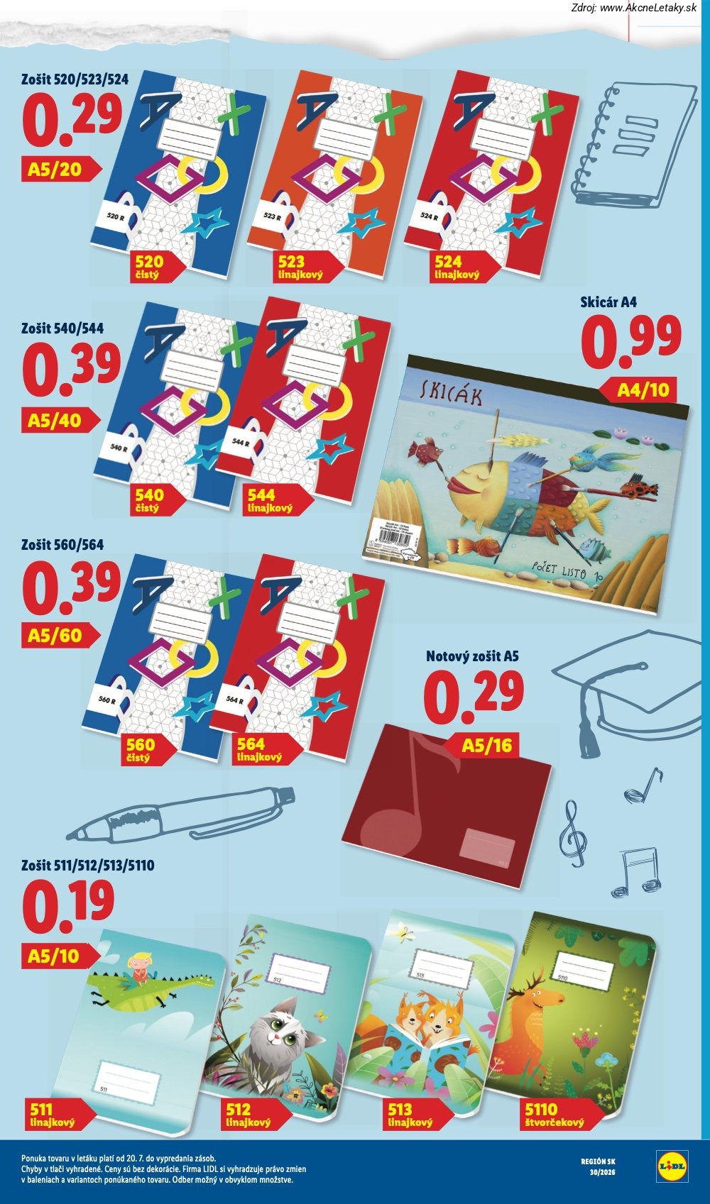 Leták Lidl (10. 8. - 16. 8. 2026) - strana 59 z 97