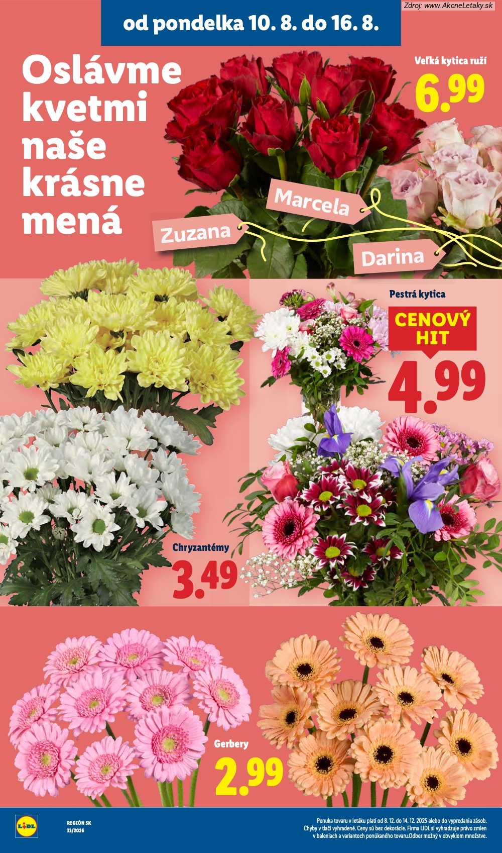 Leták Lidl (10. 8. - 16. 8. 2026) - strana 60 z 97