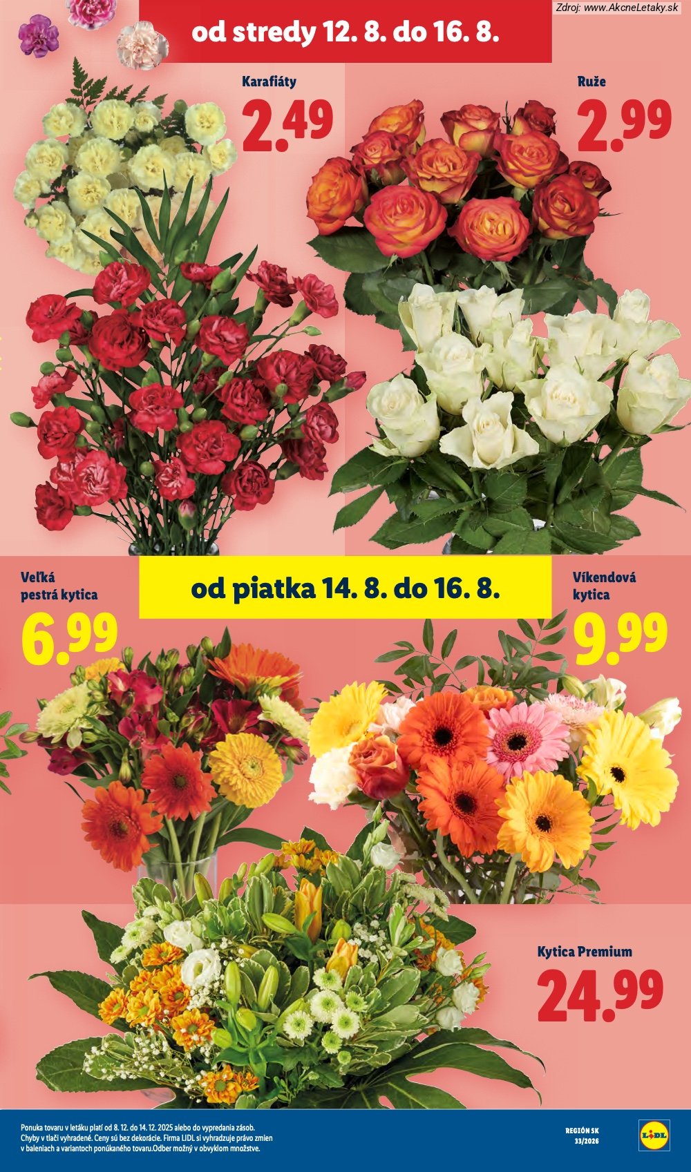 Leták Lidl (10. 8. - 16. 8. 2026) - strana 62 z 97