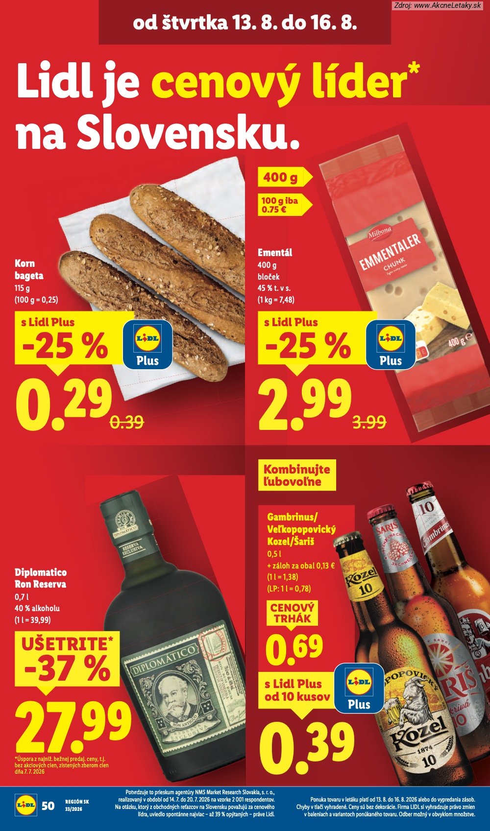 Leták Lidl (10. 8. - 16. 8. 2026) - strana 66 z 97