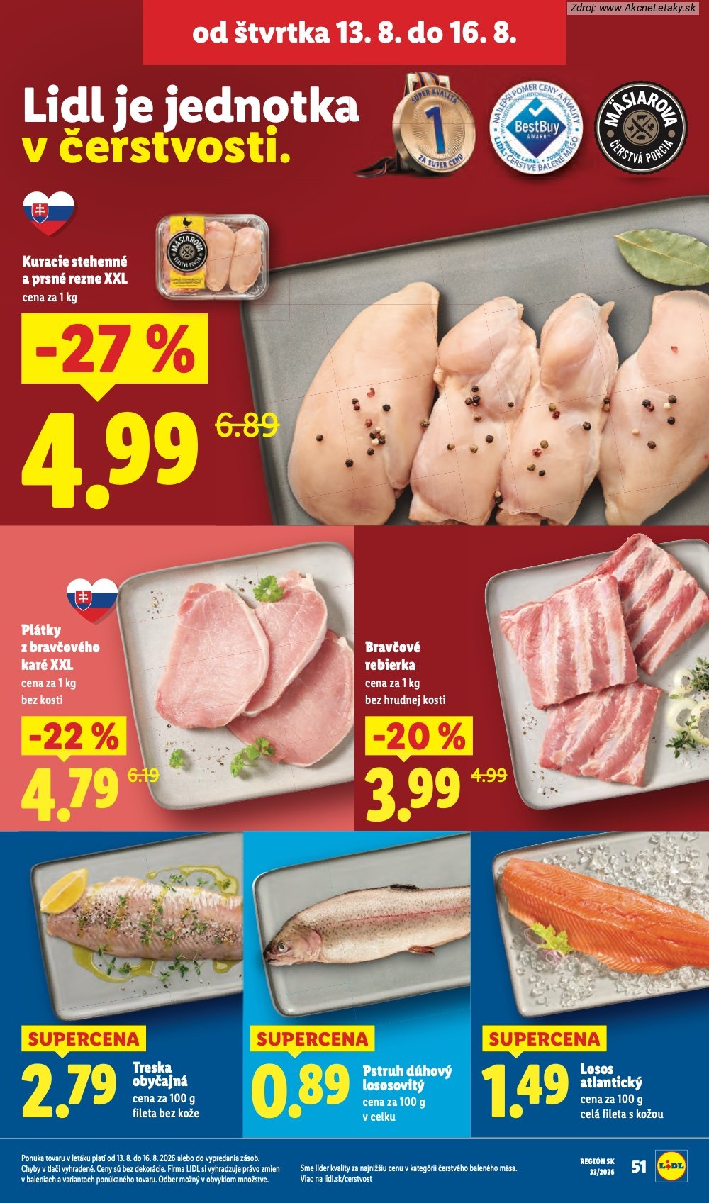 Leták Lidl (10. 8. - 16. 8. 2026) - strana 67 z 97