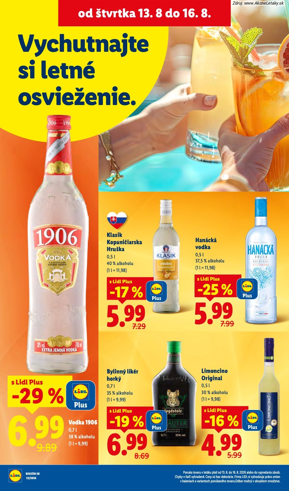 Leták Lidl (10. 8. - 16. 8. 2026) - strana 72 z 97