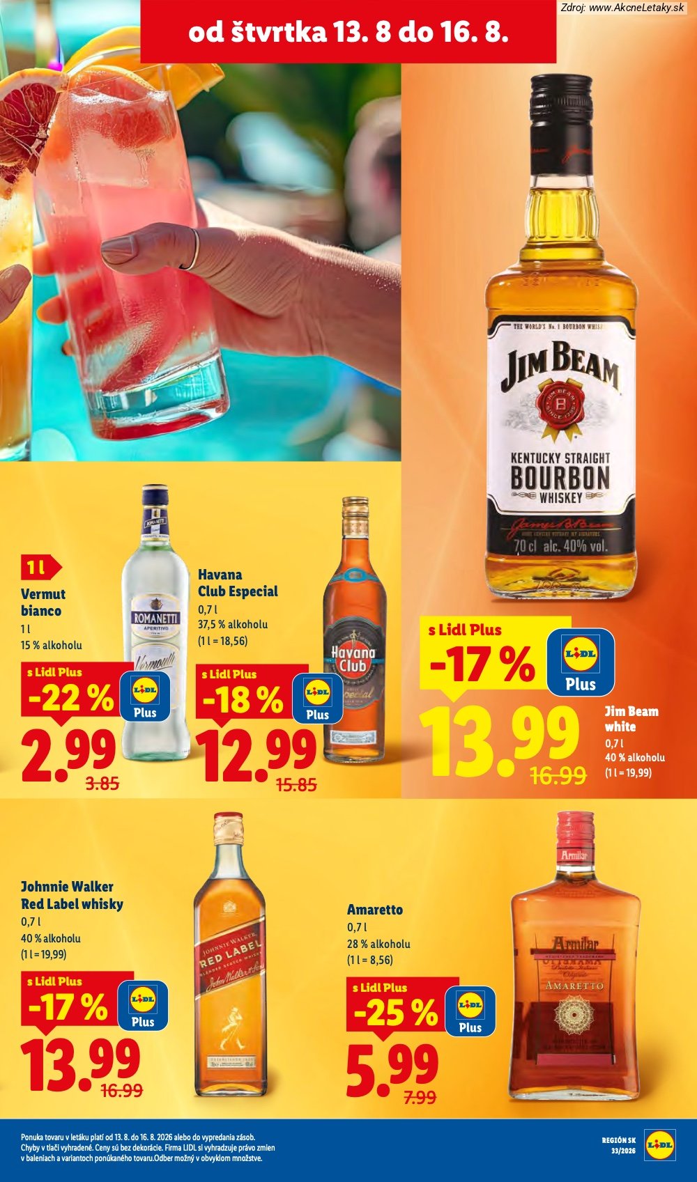 Leták Lidl (10. 8. - 16. 8. 2026) - strana 73 z 97