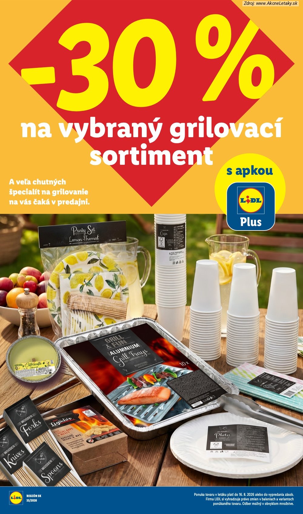 Leták Lidl (10. 8. - 16. 8. 2026) - strana 75 z 97