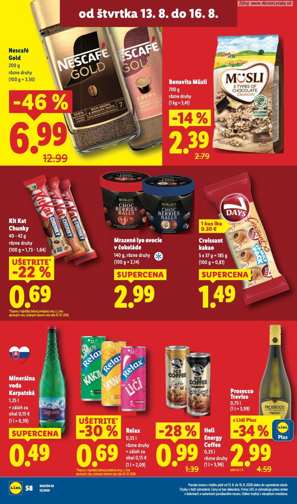 Leták Lidl (10. 8. - 16. 8. 2026) - strana 78 z 97
