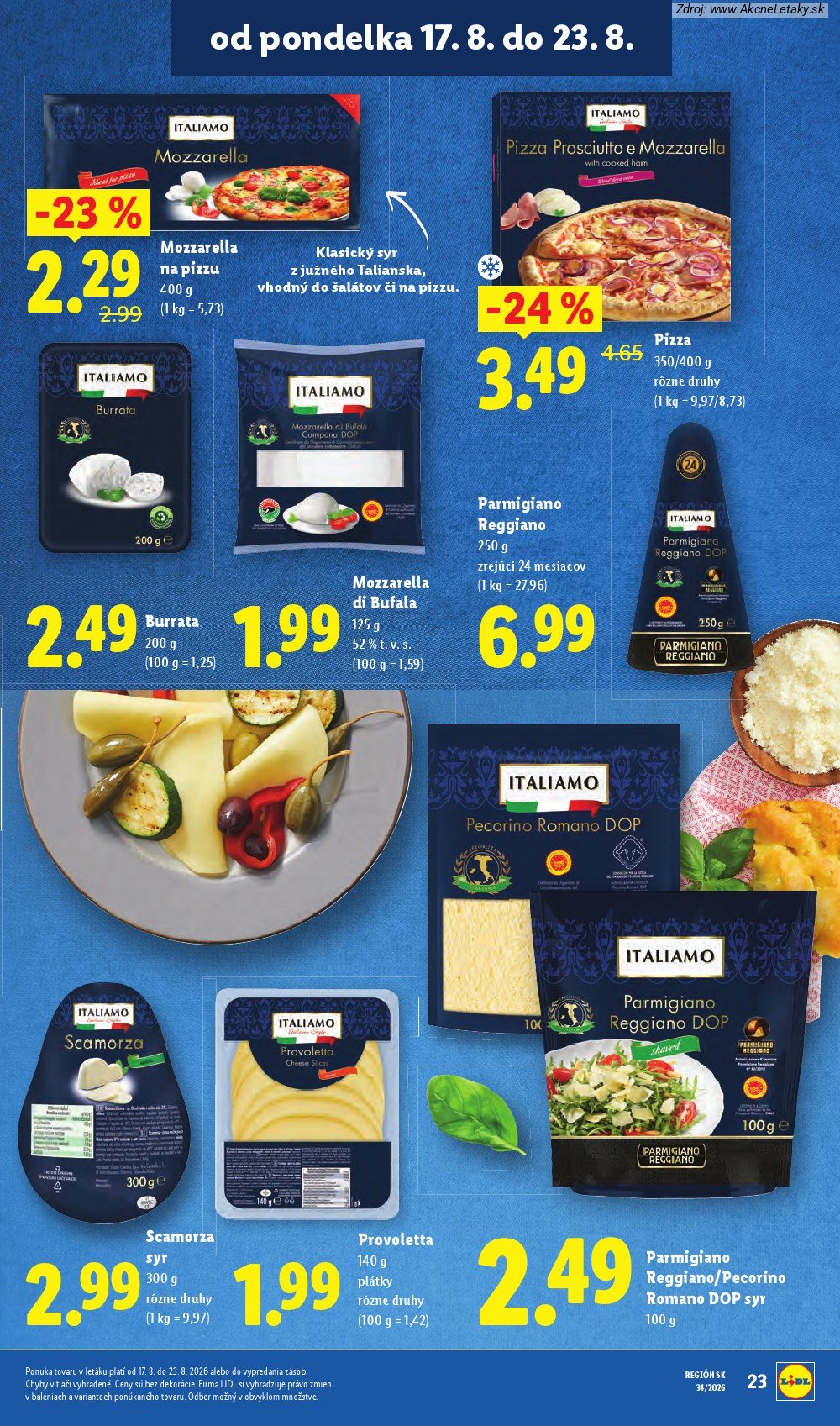 Leták Lidl (17. 8. - 23. 8. 2026) - strana 29 z 95