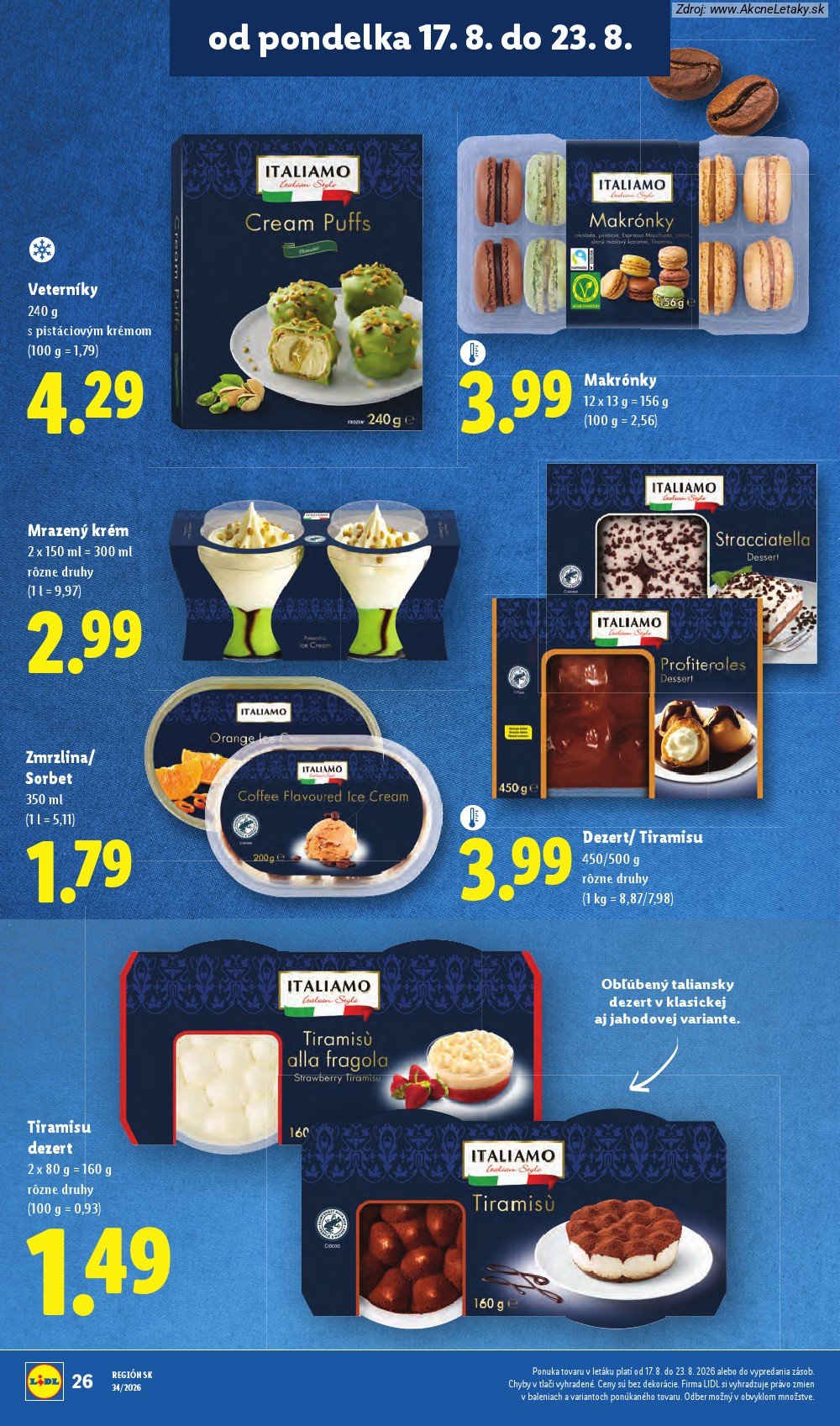 Leták Lidl (17. 8. - 23. 8. 2026) - strana 32 z 95