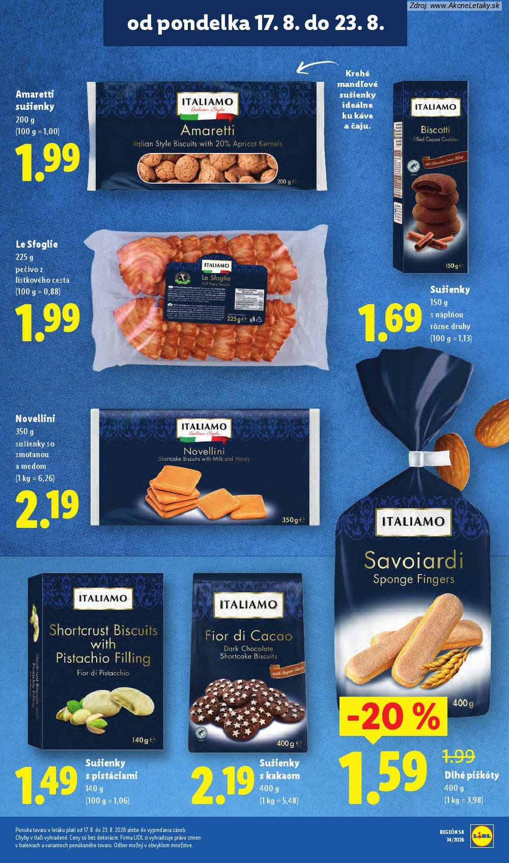 Leták Lidl (17. 8. - 23. 8. 2026) - strana 33 z 95