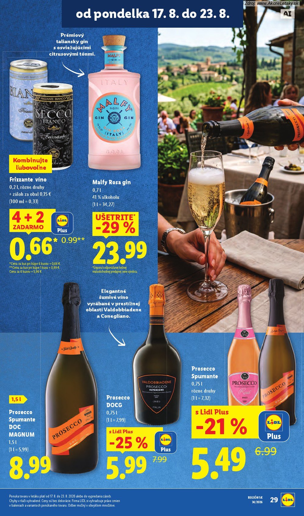 Leták Lidl (17. 8. - 23. 8. 2026) - strana 35 z 95
