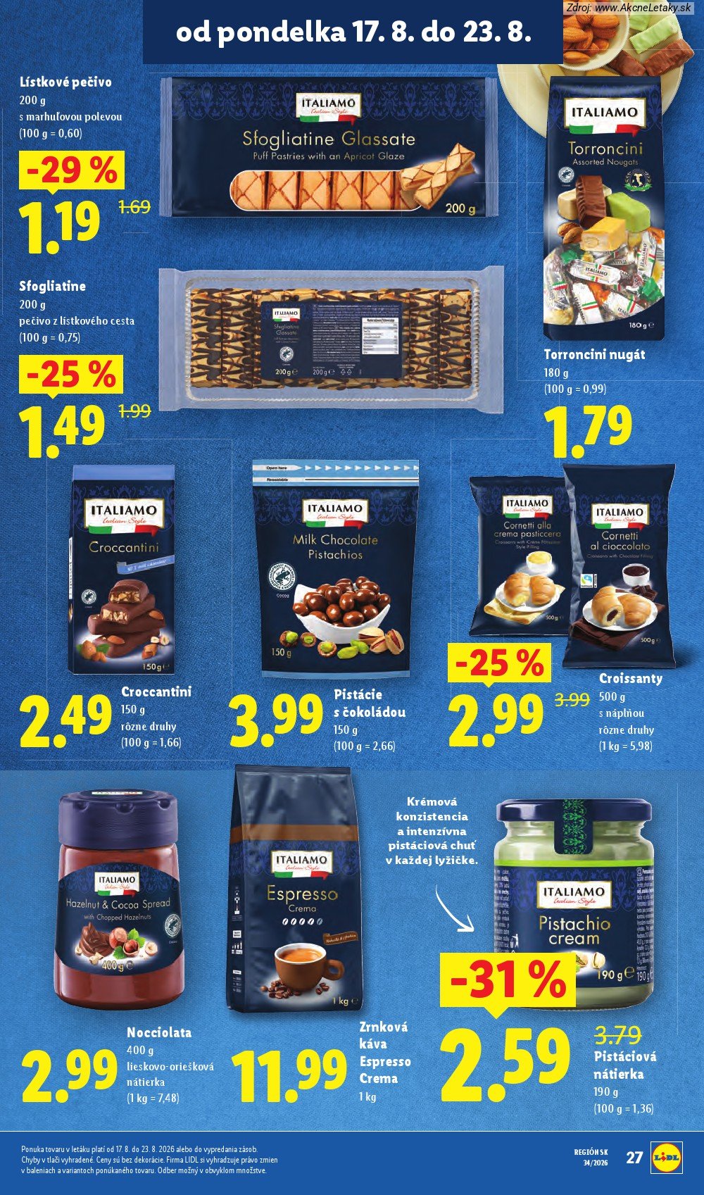 Leták Lidl (17. 8. - 23. 8. 2026) - strana 36 z 95