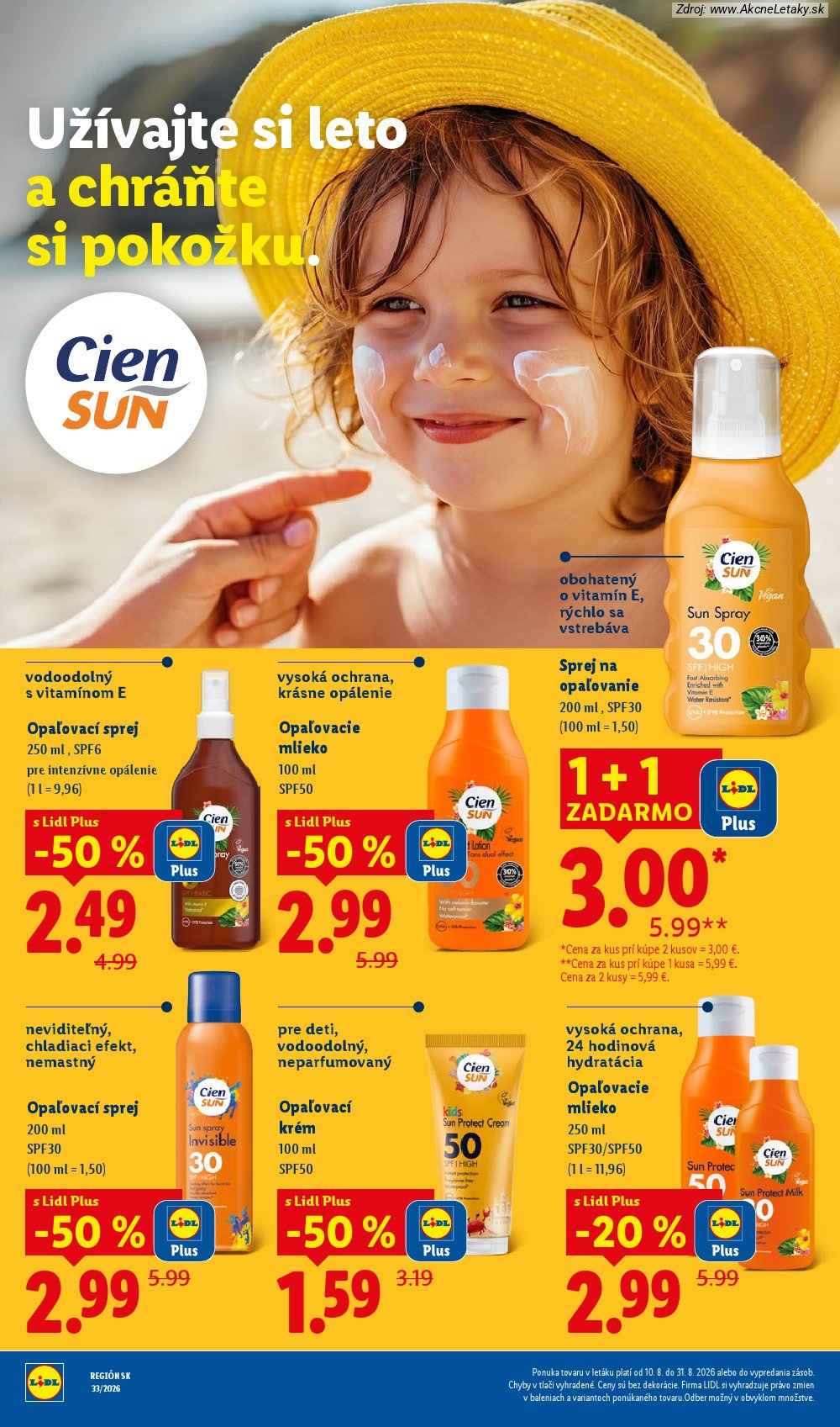 Leták Lidl (17. 8. - 23. 8. 2026) - strana 40 z 95