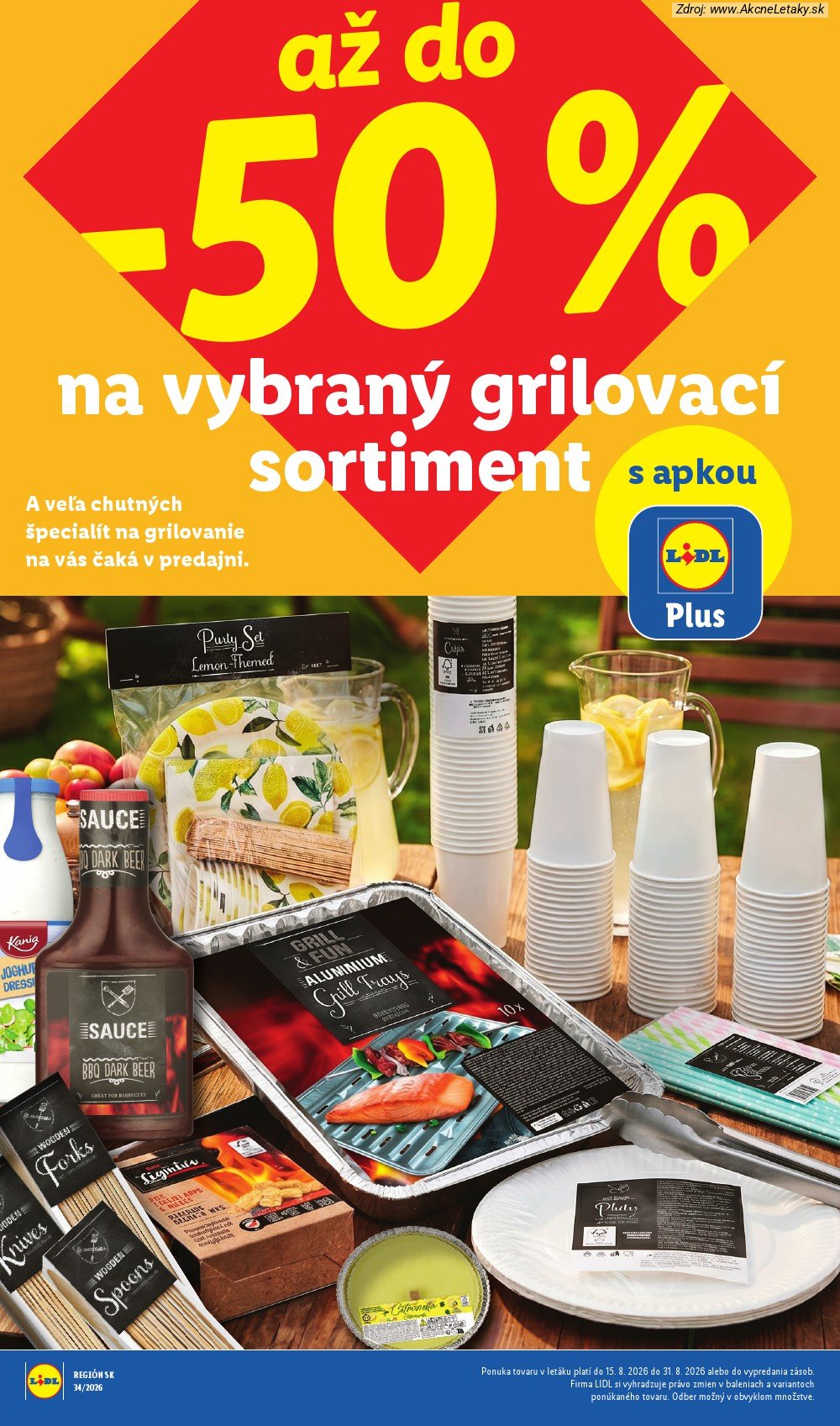 Leták Lidl (17. 8. - 23. 8. 2026) - strana 41 z 95