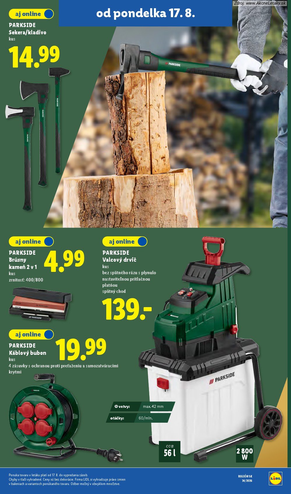 Leták Lidl (17. 8. - 23. 8. 2026) - strana 50 z 95