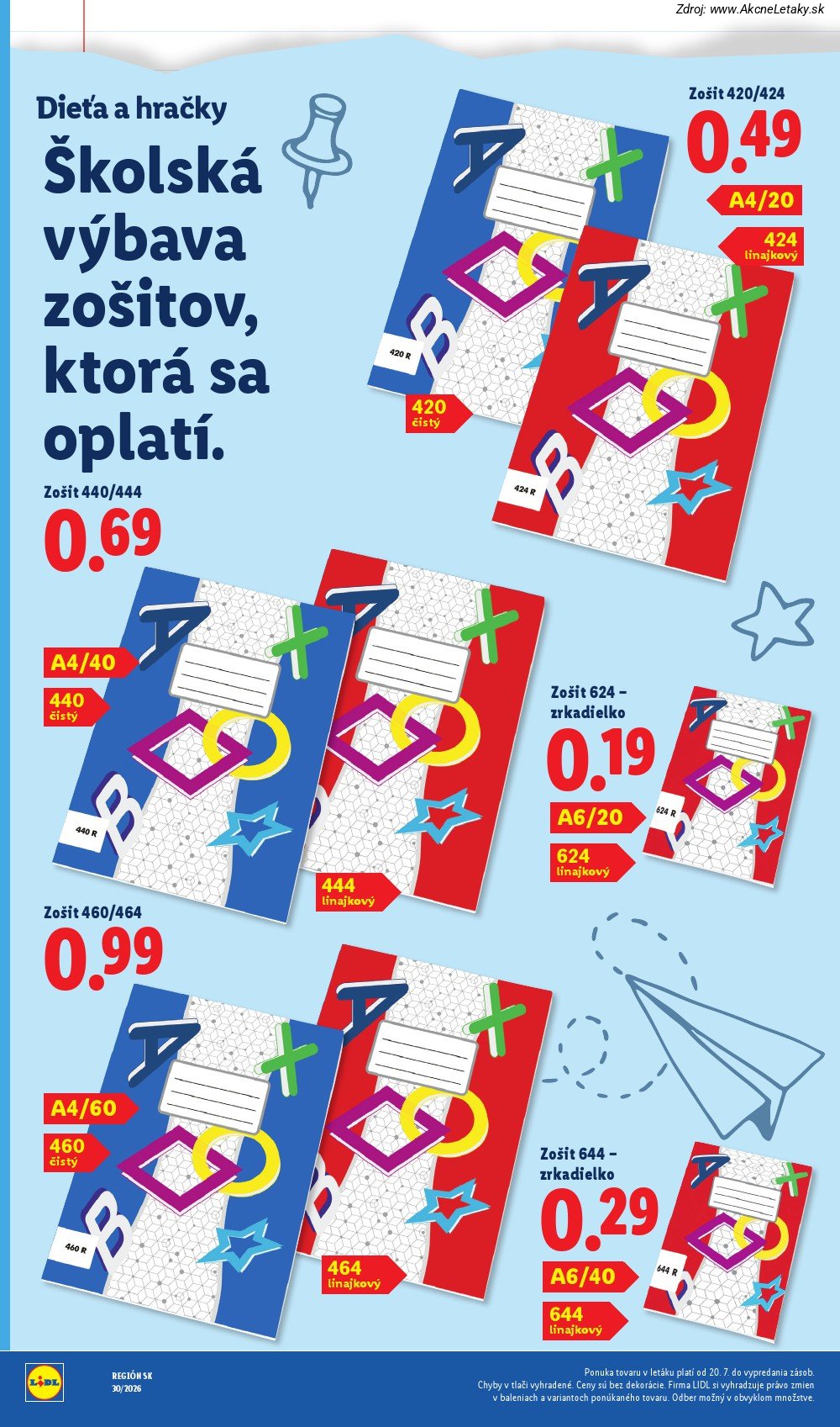 Leták Lidl (17. 8. - 23. 8. 2026) - strana 56 z 95