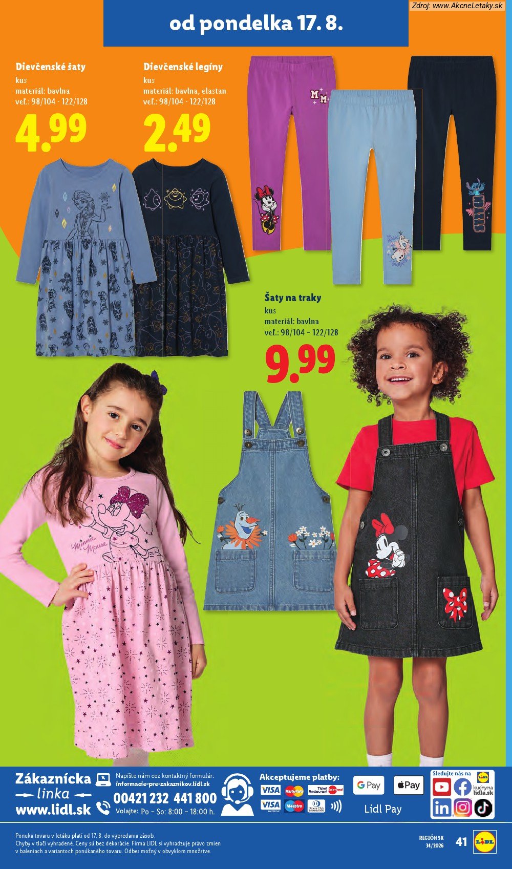 Leták Lidl (17. 8. - 23. 8. 2026) - strana 59 z 95