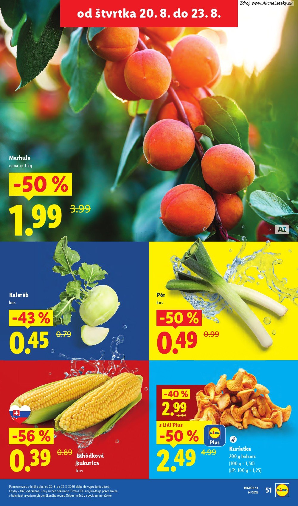 Leták Lidl (17. 8. - 23. 8. 2026) - strana 65 z 95