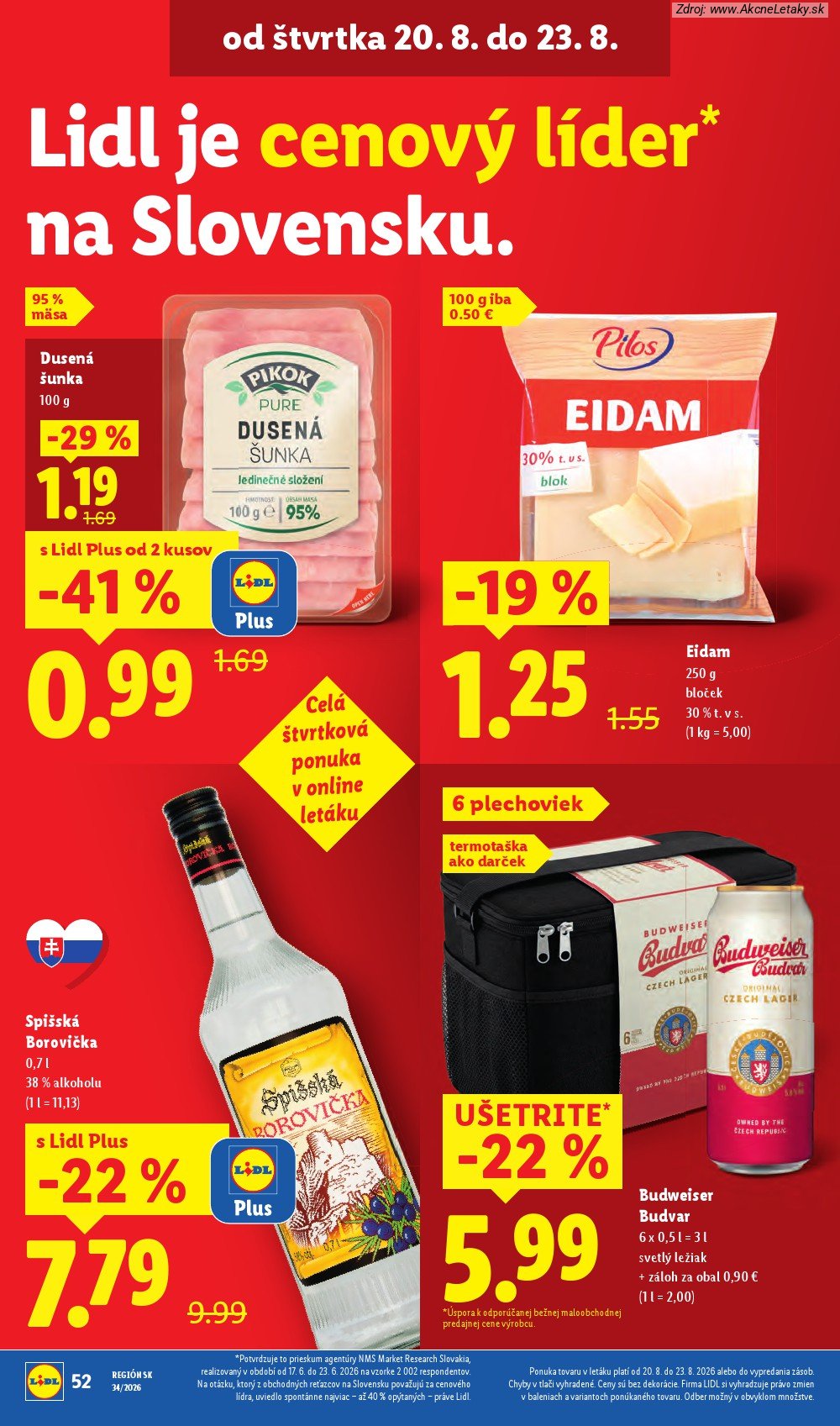 Leták Lidl (17. 8. - 23. 8. 2026) - strana 66 z 95