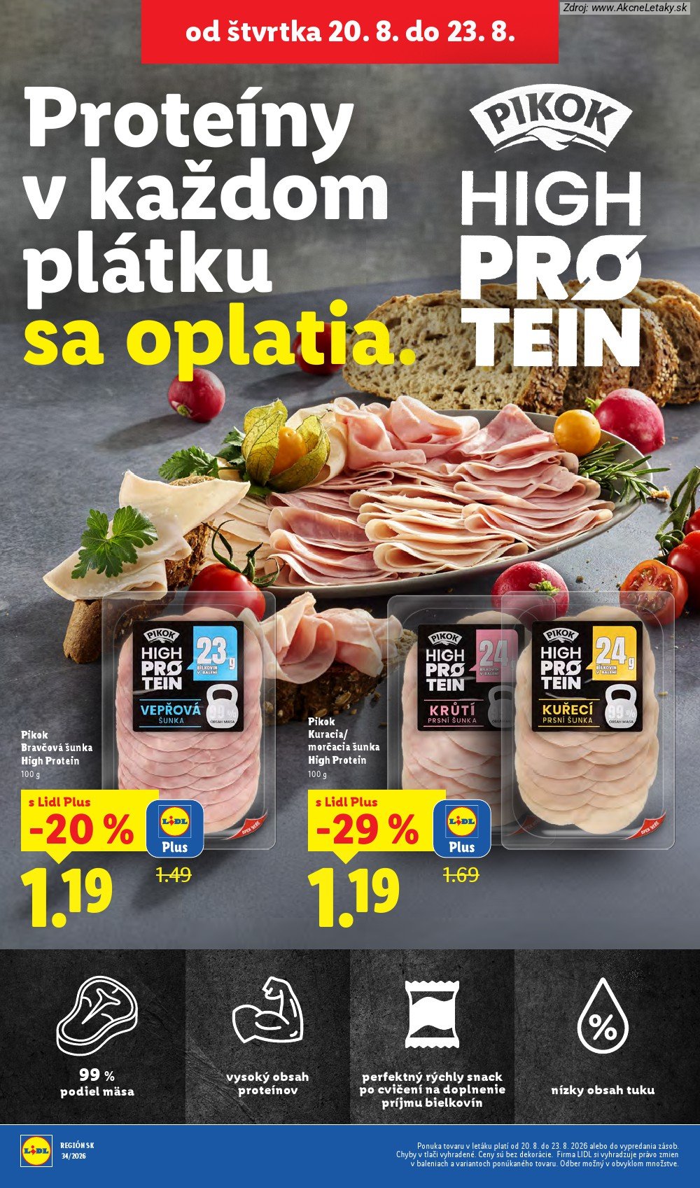 Leták Lidl (17. 8. - 23. 8. 2026) - strana 72 z 95