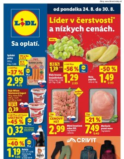 Leták Lidl