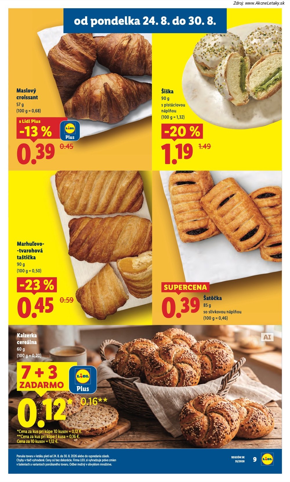 Leták Lidl (24. 8. - 30. 8. 2026) - strana 13 z 99
