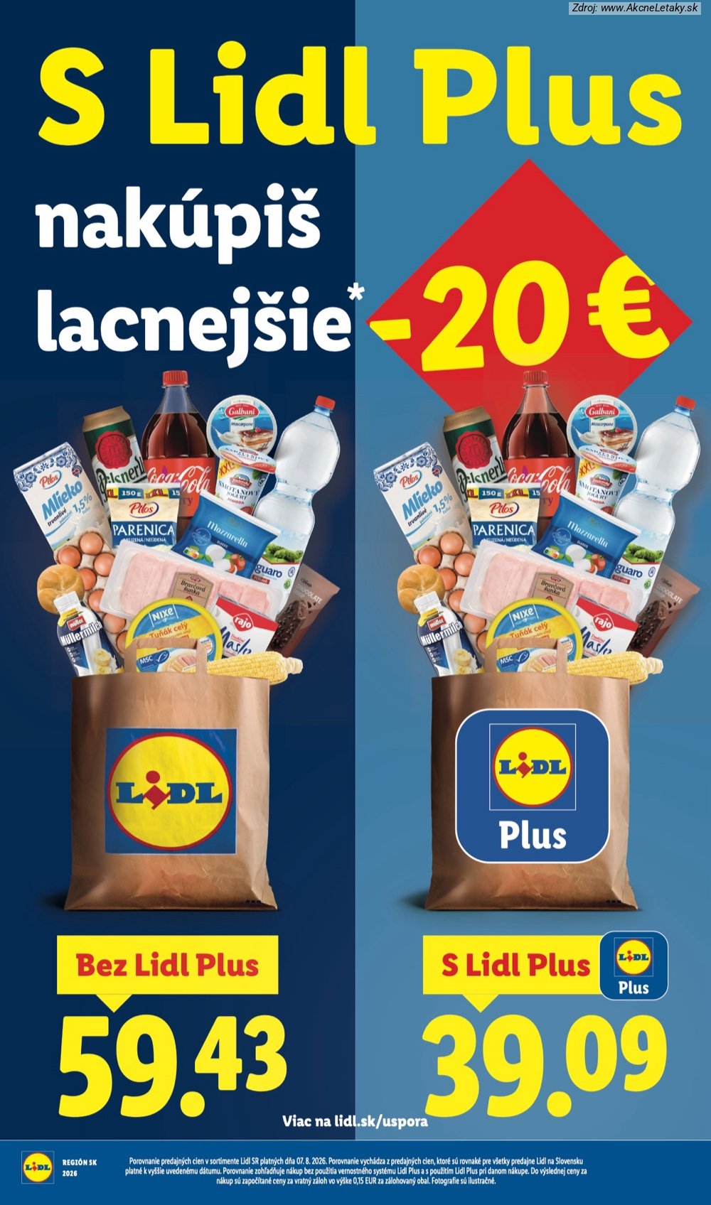 Leták Lidl (24. 8. - 30. 8. 2026) - strana 2 z 99