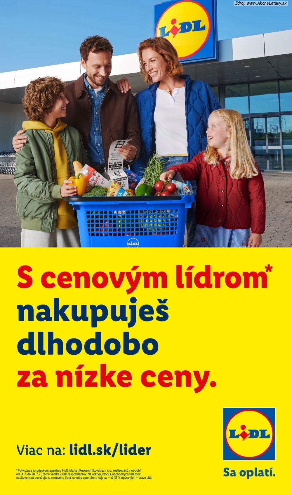 Leták Lidl (24. 8. - 30. 8. 2026) - strana 3 z 99