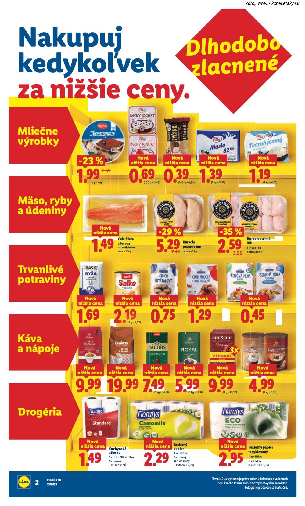 Leták Lidl (24. 8. - 30. 8. 2026) - strana 4 z 99
