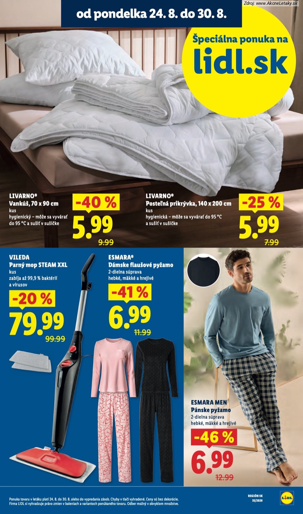 Leták Lidl (24. 8. - 30. 8. 2026) - strana 7 z 99