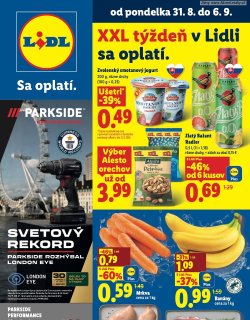 Leták Lidl