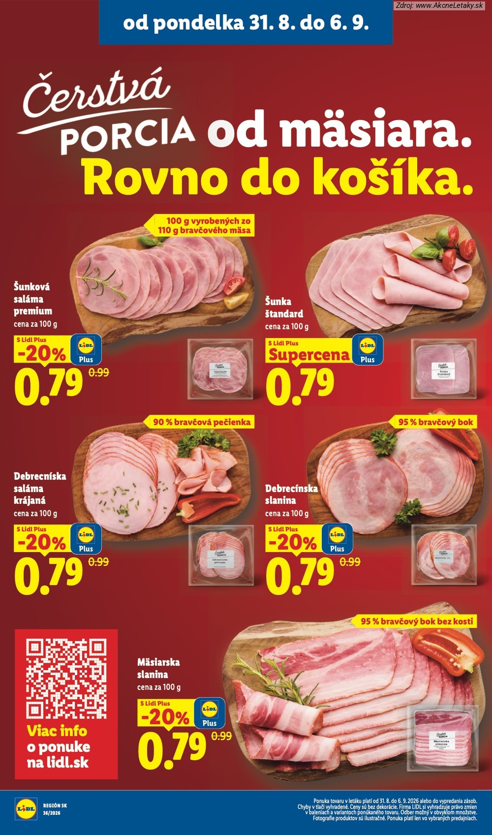 Leták Lidl (31. 8. - 6. 9. 2026) - strana 14 z 97