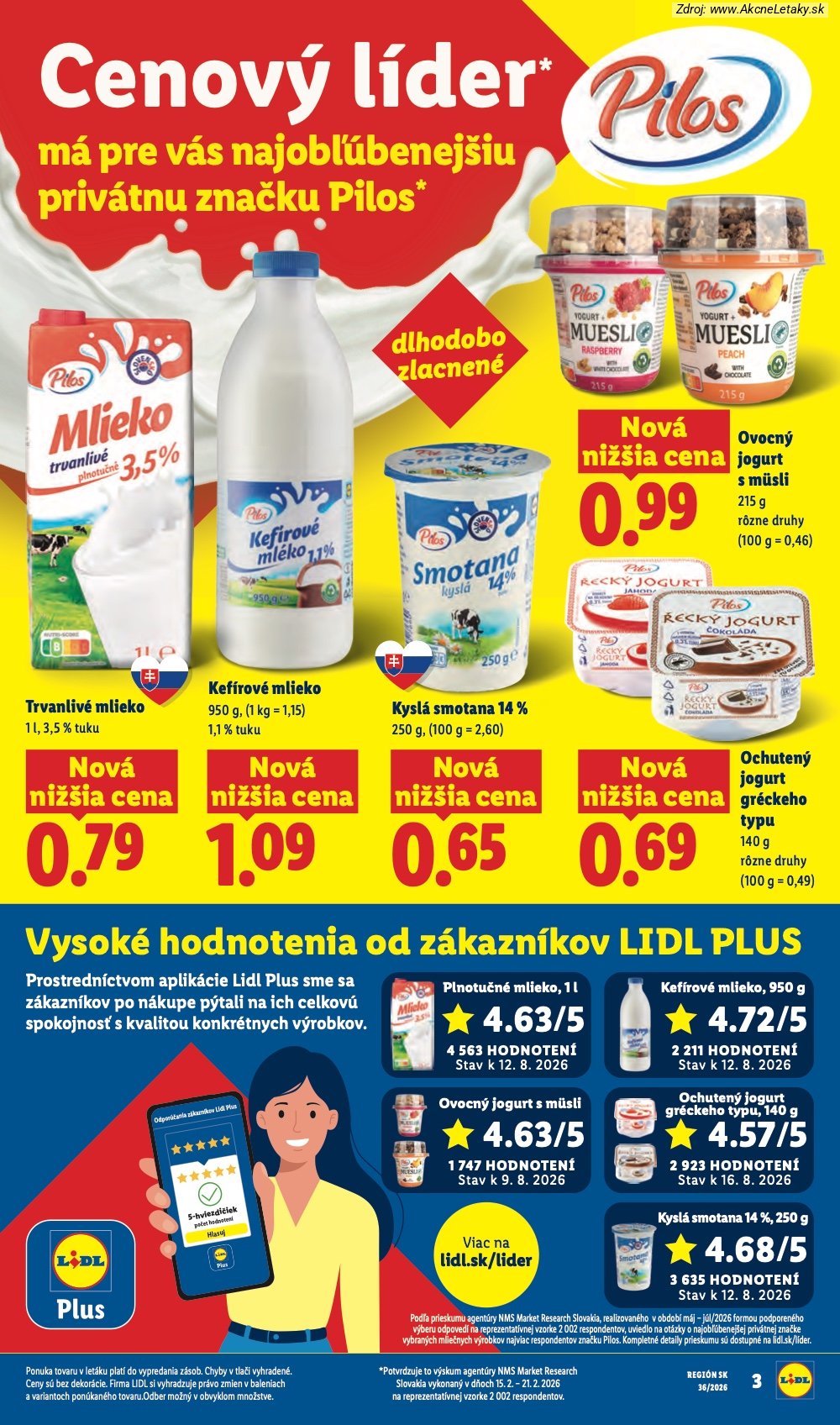 Leták Lidl (31. 8. - 6. 9. 2026) - strana 17 z 97