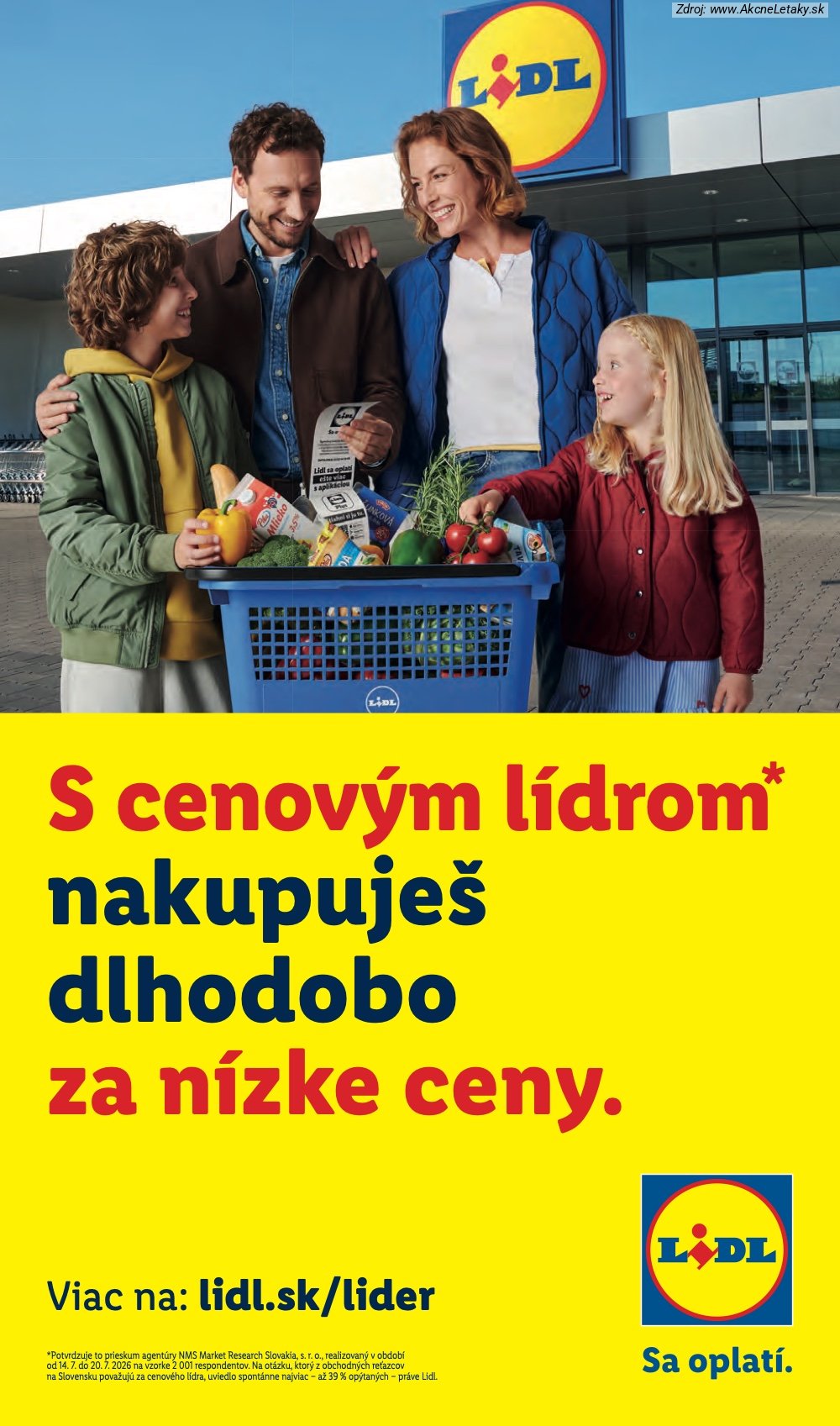 Leták Lidl (31. 8. - 6. 9. 2026) - strana 4 z 97