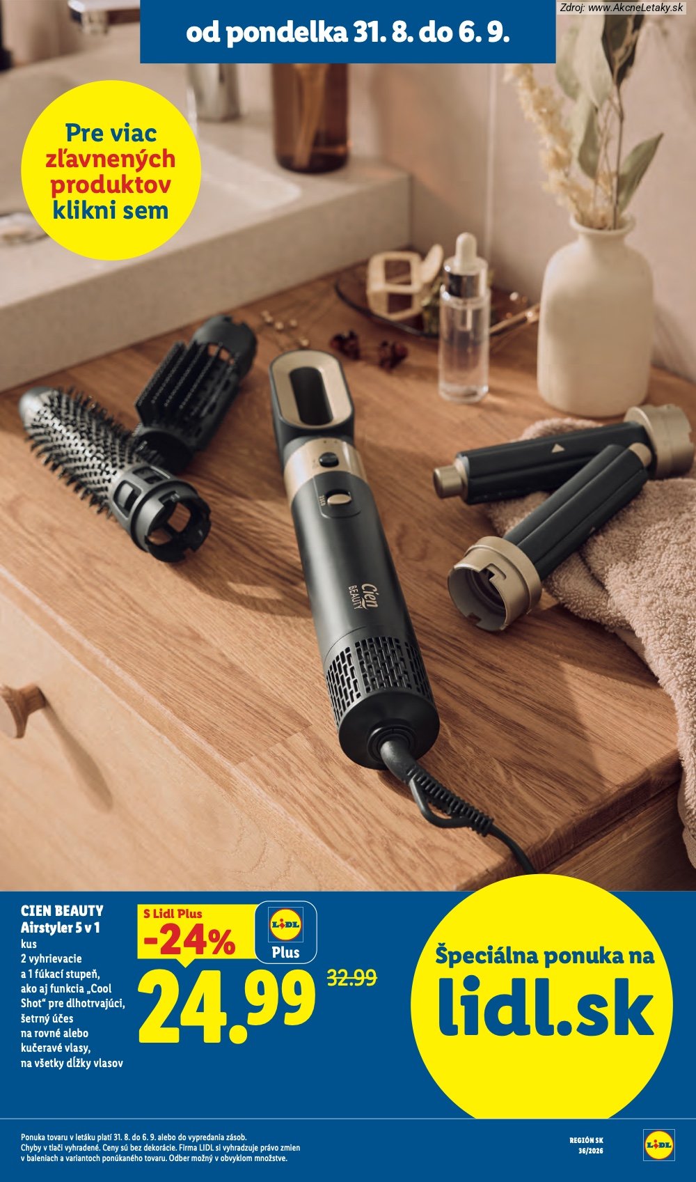 Leták Lidl (31. 8. - 6. 9. 2026) - strana 59 z 97
