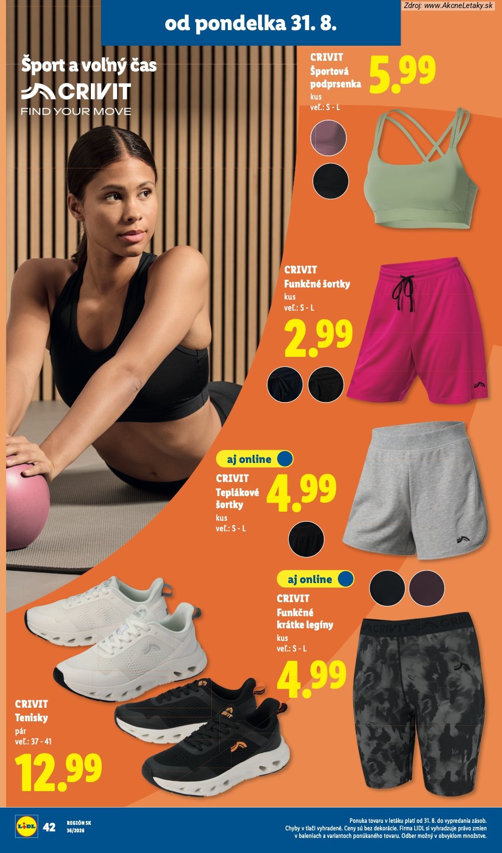 Leták Lidl (31. 8. - 6. 9. 2026) - strana 60 z 97