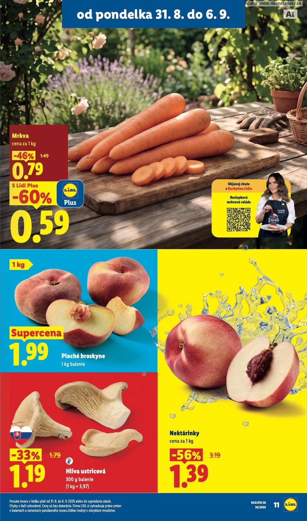 Leták Lidl (31. 8. - 6. 9. 2026) - strana 9 z 97