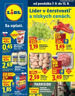 Leták Lidl