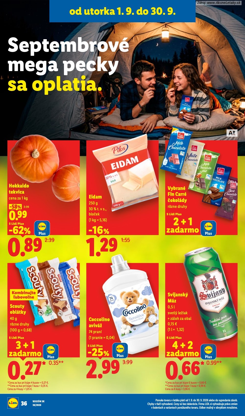 Leták Lidl (14. 9. - 20. 9. 2026) - strana 45 z 105