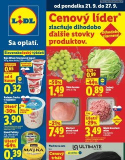 Leták Lidl
